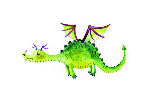 Dragon - Watercolor