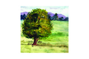 Grasslands in Watercolor: A Nature Amp Asset for Creative Branding