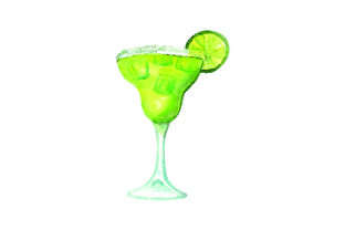 Margarita - Watercolor Style: A Versatile Design Asset for Creative Projects