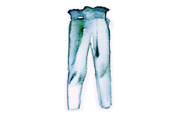 Watercolor Capri Pants: A Versatile Graphic Design Asset for Beauty Amp Branding
